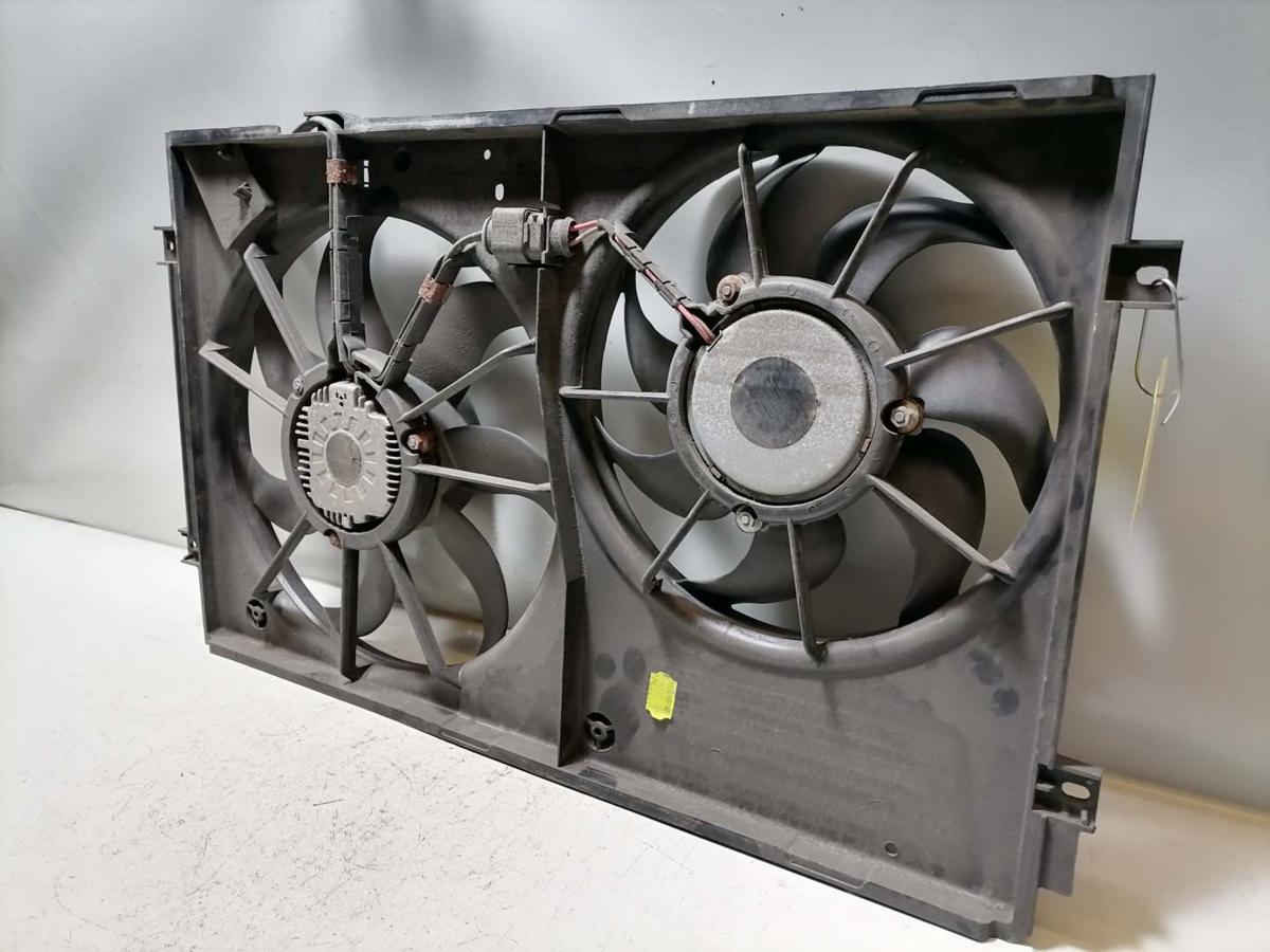 VW Passat 3C BJ 2006 Elektrol&uuml;fter L&uuml;ftermotor Doppell&uuml;fter 1.9TDI 1K0121207T